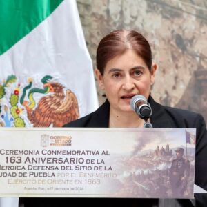 Planta de baterías de auto Olinia se quedará en San José Chiapa: Celina Peña