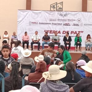 Ferias de paz fortalecen atención ciudadana y bienestar social en Atzitzintla, Puebla
