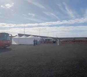 Empieza la evacuación de los pasajeros del crucero con hantavirus