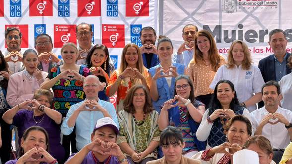 En conjunto con la ONU, Puebla fortalece cooperación internacional a favor de las mujeres