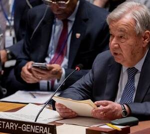 Guterres alerta ante el deterioro del orden internacional y reitera su llamado a reformar el Consejo de Seguridad