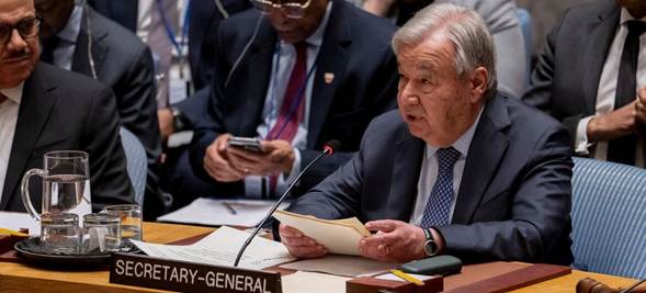 Guterres alerta ante el deterioro del orden internacional y reitera su llamado a reformar el Consejo de Seguridad