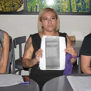 Víctimas por extorsión, ciberacoso y falsedad en declaraciones exigen justicia y se investiguen denuncias contra Sheridan Mata Balderas