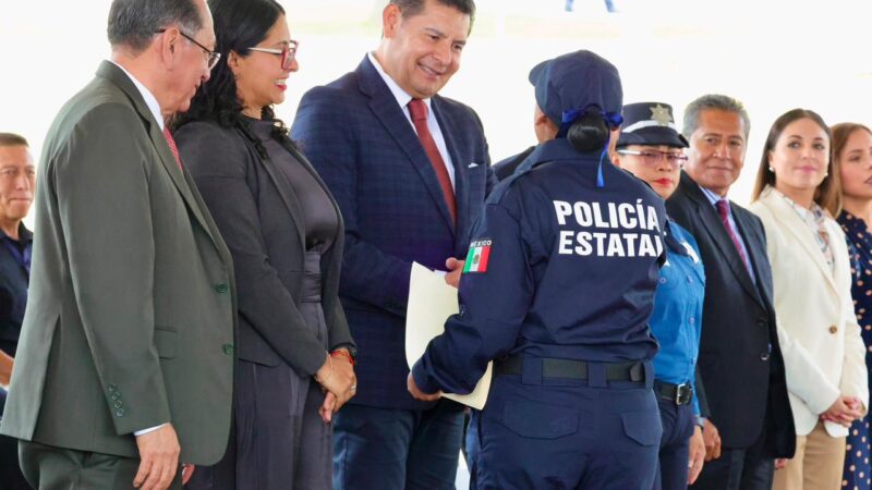 Con policía profesionalizada Puebla fortalece la seguridad de las familias
