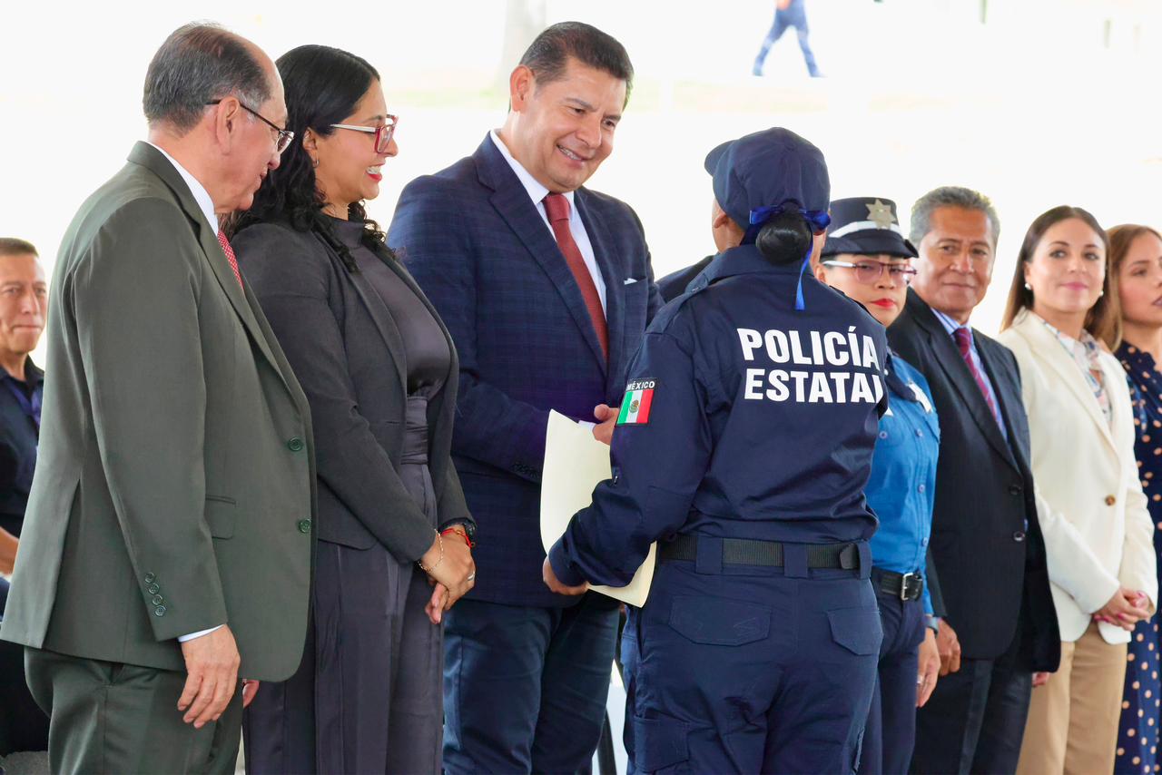 Con policía profesionalizada Puebla fortalece la seguridad de las familias
