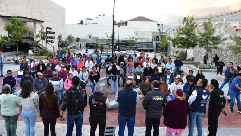 Entregan apoyos a familias afectadas por explosión en Tepeaca