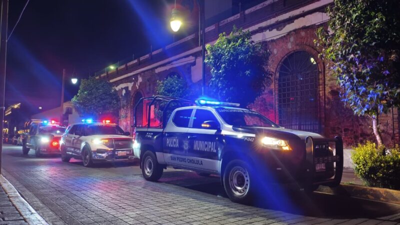 Disminuyen los delitos en San Pedro Cholula