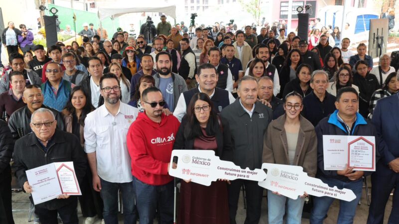 Con viviendas para el Bienestar, Gobierno Federal y de Puebla transforman vidas de poblanos vulnerables
