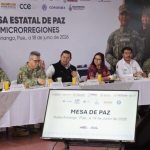 Refuerzan estrategia de seguridad en la Sierra Norte de Puebla
