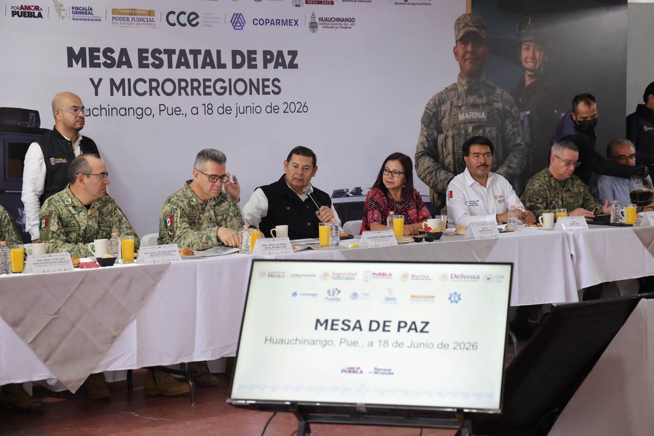 Refuerzan estrategia de seguridad en la Sierra Norte de Puebla