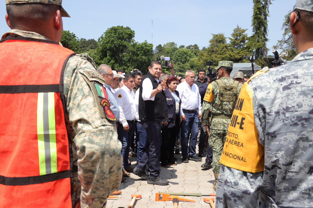 Puebla, municipios y federación mantienen estrategia preventiva de desastres en la Sierra Norte