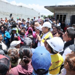 Por tierra y por aire, Gobernador Armenta Mier recorre zona afectada en Ciudad Serdán