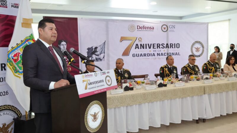 Guardia Nacional construye paz y seguridad para bienestar de familias poblanas
