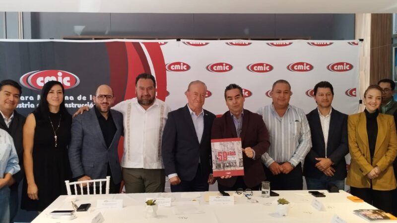 CMIC Puebla se suma al Plan Estatal de Vivienda, aportará certeza técnica: Del Valle Lafont