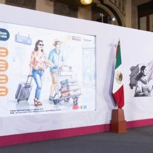 Presidenta Claudia Sheinbaum destaca récord histórico de 34.5 millones de visitantes extranjeros en primer cuatrimestre del 2026