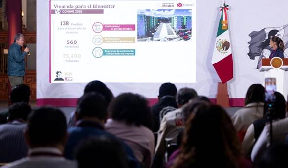 Hay 274 mil en construcción en el país; el programa atiende a cerca de 7 millones de personas: Presidenta