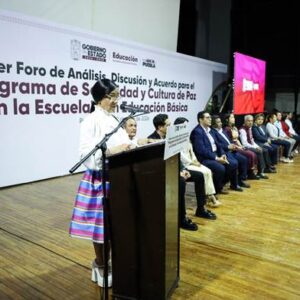 Impulsa SEP acuerdos para seguridad y cultura de paz en las escuelas