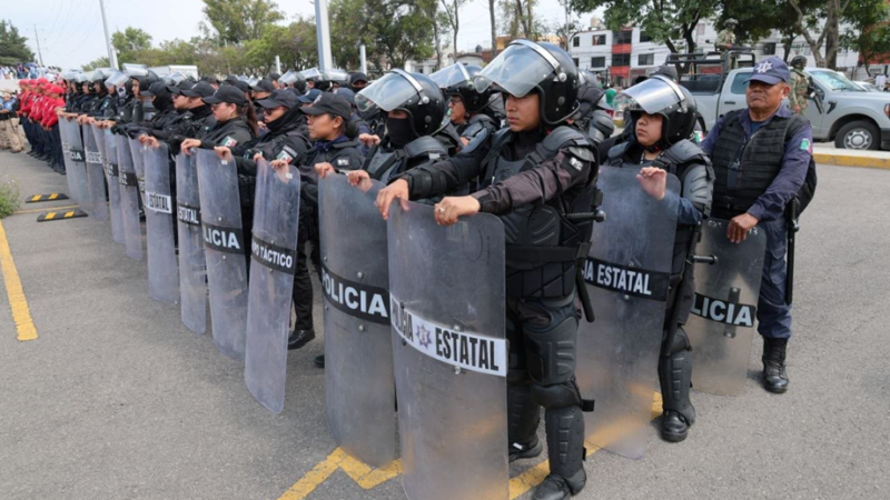 Más de mil 780 elementos vigilarán partido entre Perú y España