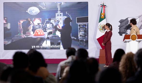 México innova y transforma la atención a la salud con equipos modernos: Presidenta
