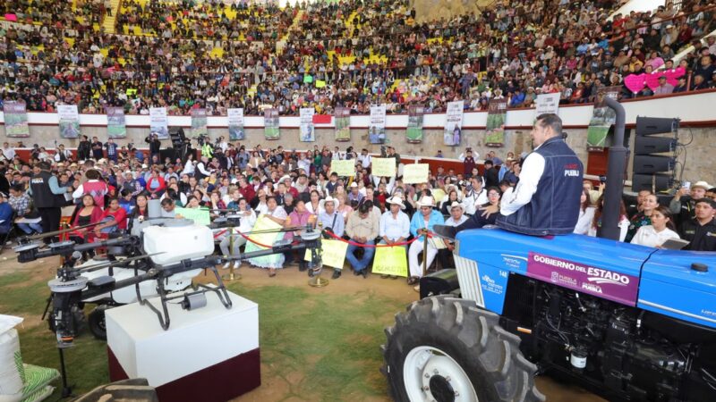 Puebla transforma en grande el campo y la vida de su gente en la Sierra Norte