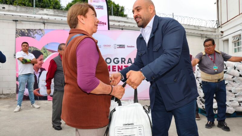 Entrega SEDIF Puebla canastas del Programa de Atención Alimentaria a Personas en Situación de Vulnerabilidad
