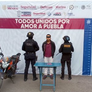 Detiene SSP a presunto generador de violencia que operaba en el mercado Morelos