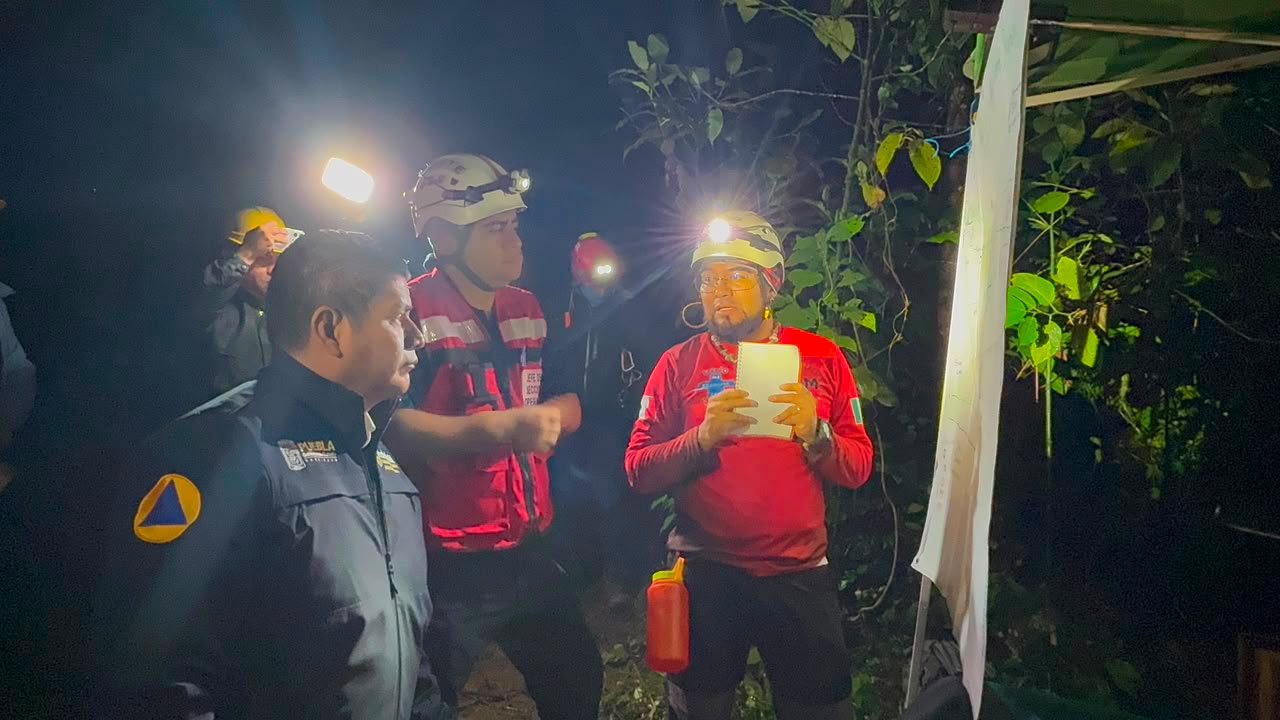 Permanece operativo de búsqueda en Gruta de Chichicazapa: Gobierno del Estado