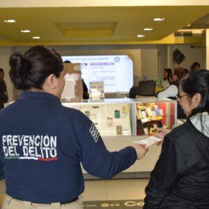 Refuerza San Pedro Cholula acciones de prevención contra la extorsión en el sector comercial