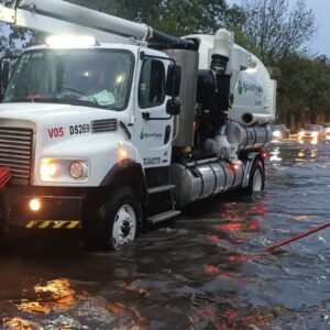 En lo que va del año, Agua de Puebla desazolvó 1,300 kilómetros de la red de drenaje y 15,500 accesorios pluviales y sanitarios