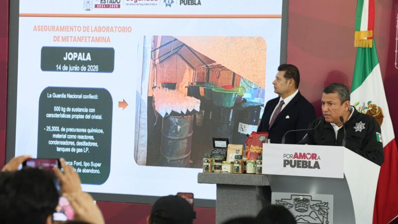 Gobierno de Puebla desmantela producción de estupefacientes en Sierra Norte