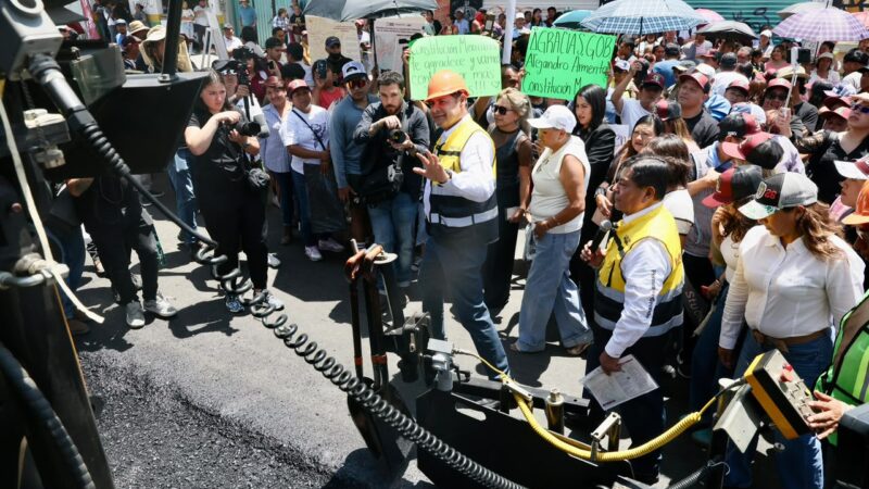 Avanza Programa de Pavimentación 2026 con transparencia e inversión eficiente