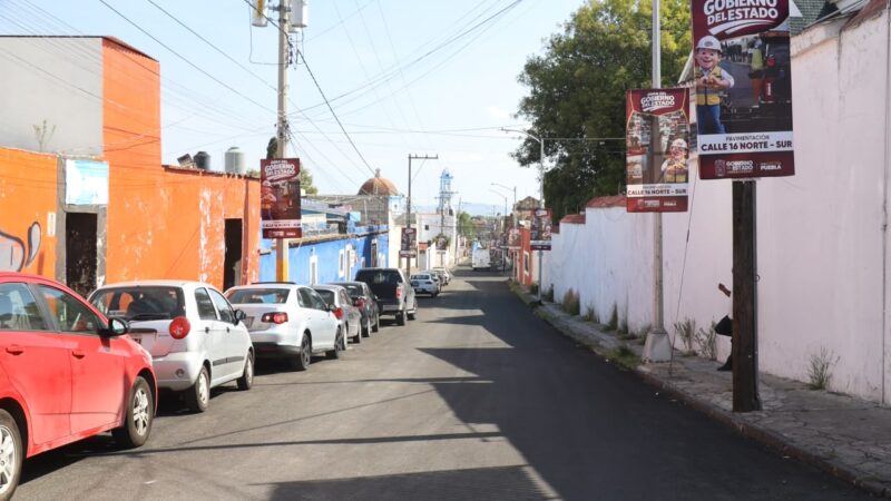 Concluye gobierno de Puebla rehabilitación de cuatro avenidas del programa de pavimentación 2026