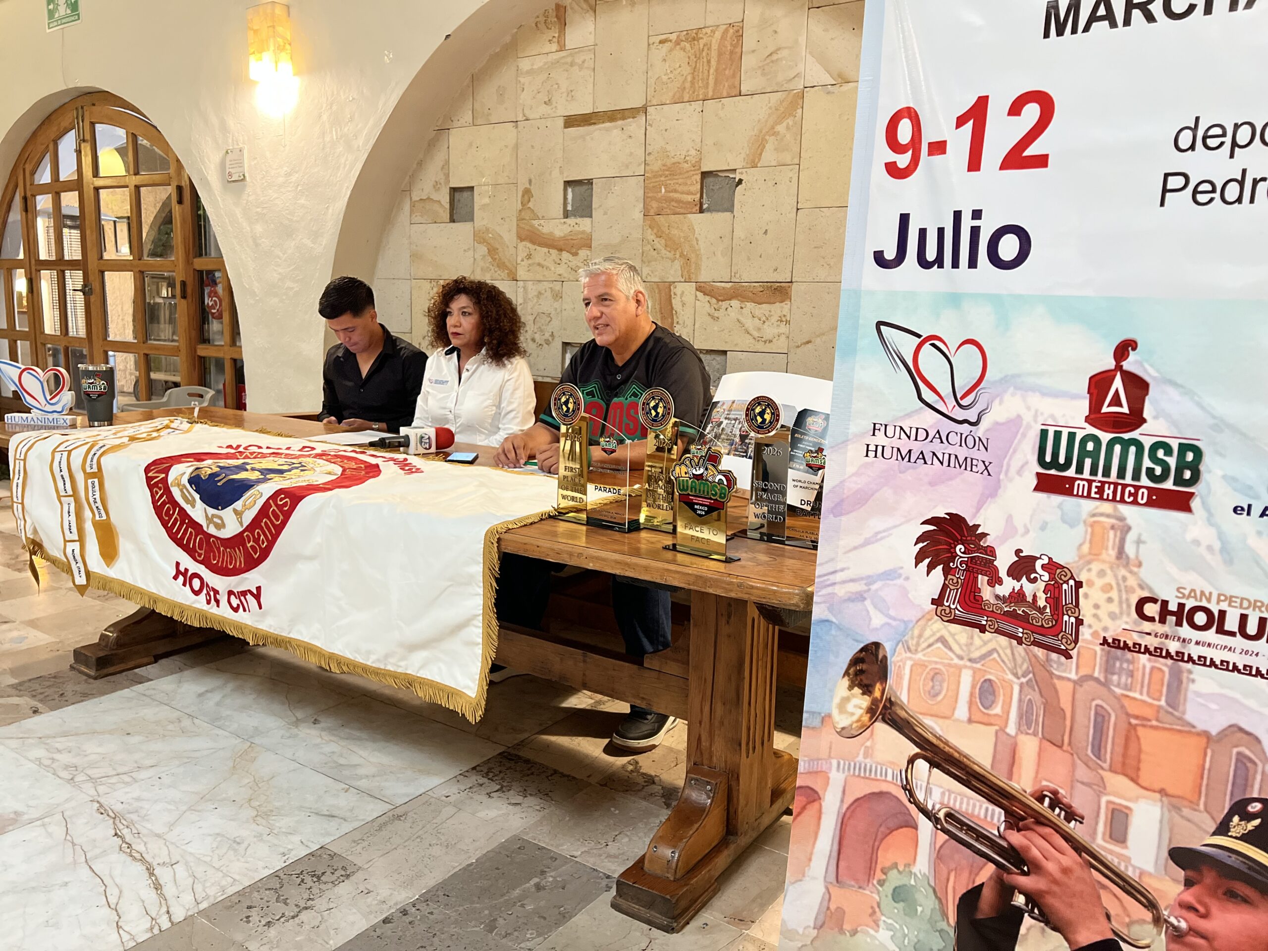 San Pedro Cholula será sede del primer Campeonato Mundial de Bandas de Marcha en México