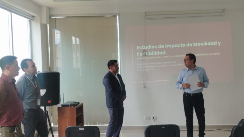 CMIC PUEBLA conoce los Lineamientos para Estudios de Impacto de Movilidad en obras