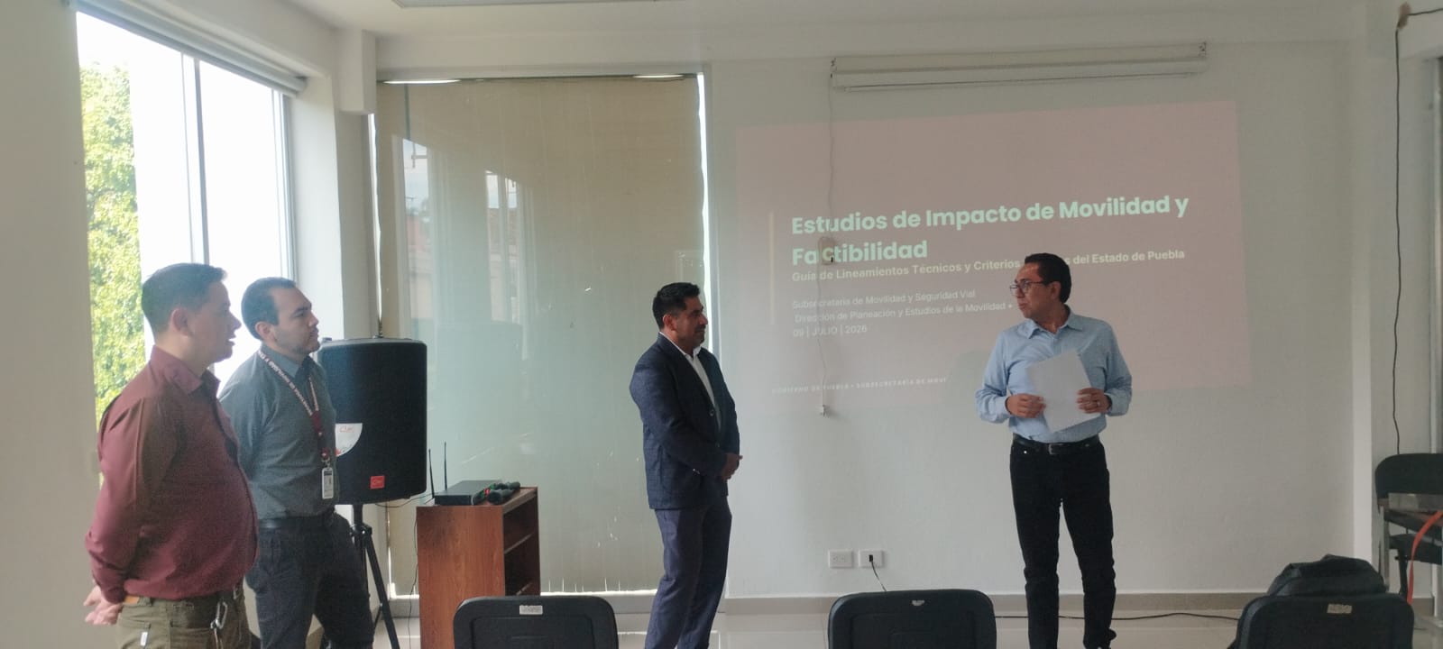 CMIC PUEBLA conoce los Lineamientos para Estudios de Impacto de Movilidad en obras