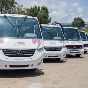 Avanza gobierno estatal en modernización del transporte público en Puebla