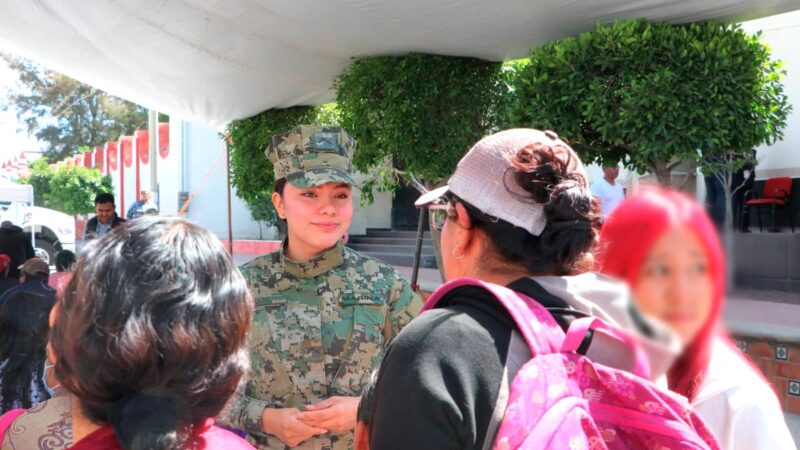 En Quecholac, realizan “Ferias de Paz y Atención Médica de Primer Contacto”