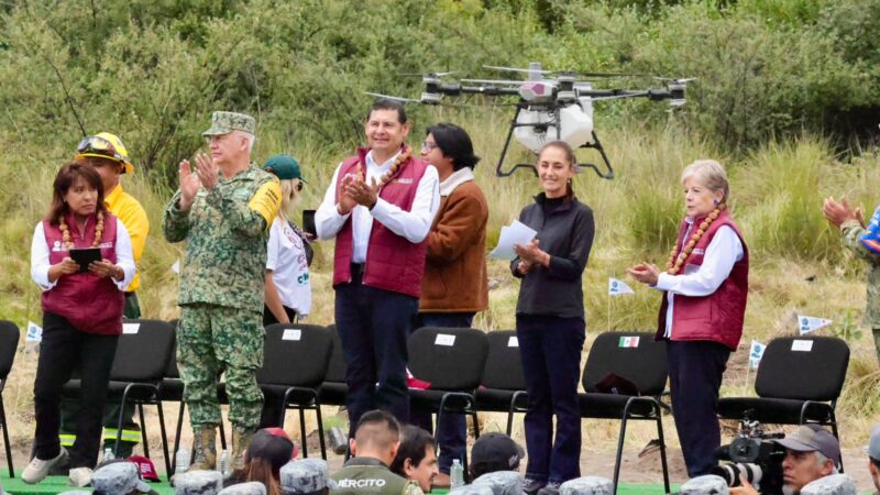 Desde Puebla Presidenta Sheinbaum firma decreto para reforestar a México y restaurar ecosistemas