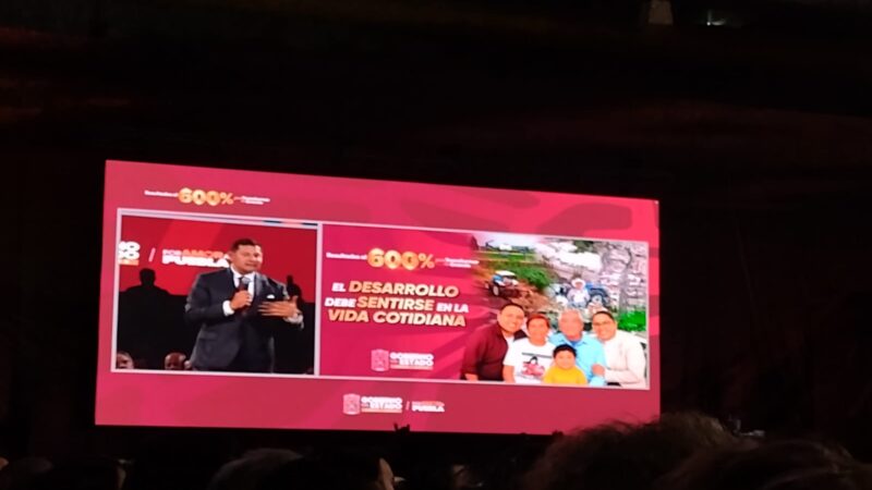 El futuro de Puebla se construye con resultados y de la mano del pueblo: Armenta Mier