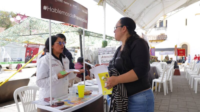 Familias de Chignahuapan reciben más de 20 mil atenciones médicas y labor social