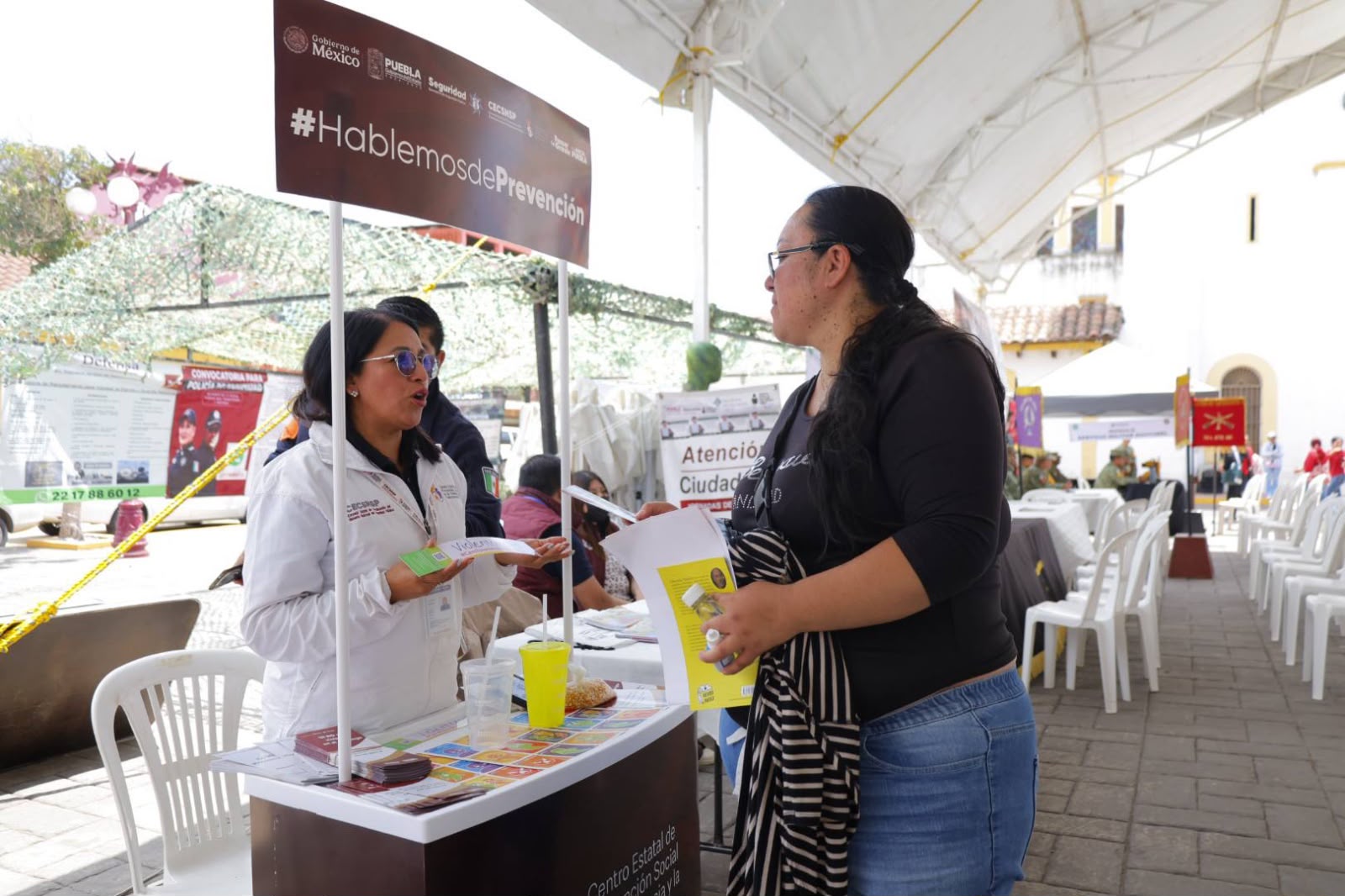Familias de Chignahuapan reciben más de 20 mil atenciones médicas y labor social