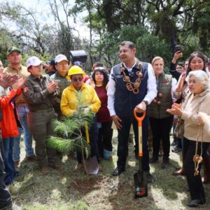 Puebla Siembra Futuro con bosques y agua limpia para las próximas generaciones