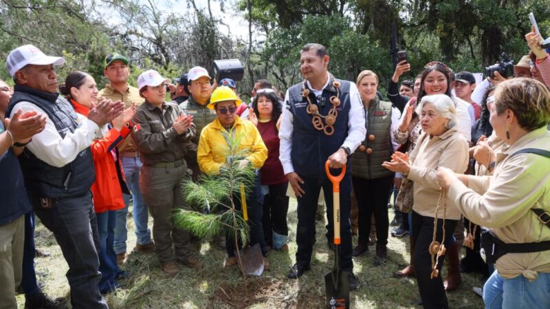 Puebla Siembra Futuro con bosques y agua limpia para las próximas generaciones