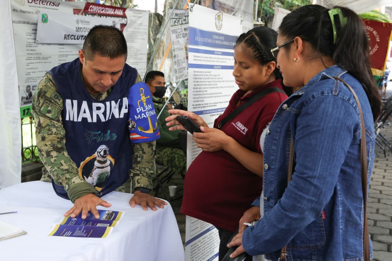 Ferias de Paz acercan servicios de salud gratuita, prevención y servicios a familias de Huauchinango
