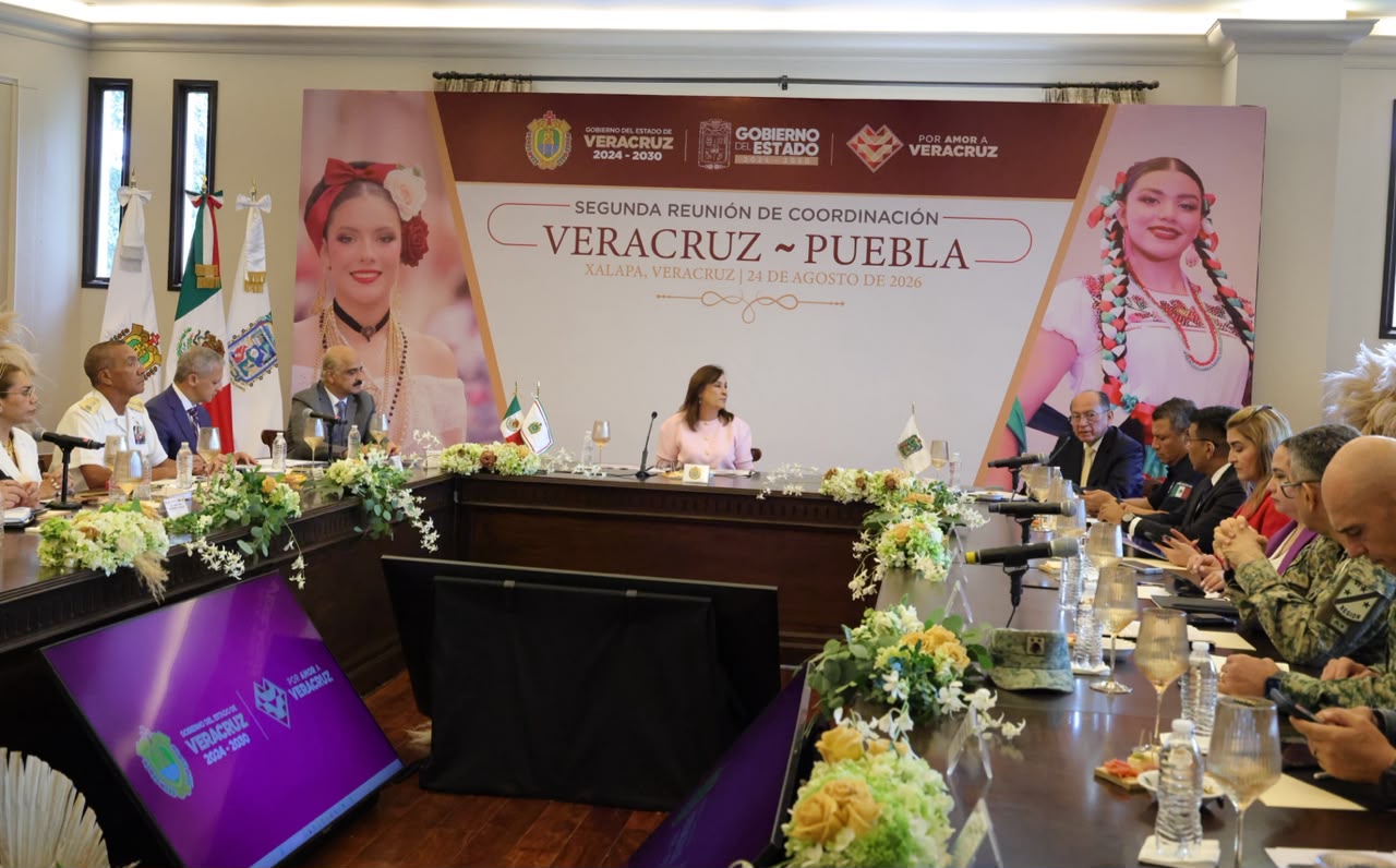 Puebla y Veracruz refuerzan coordinación en materia de seguridad