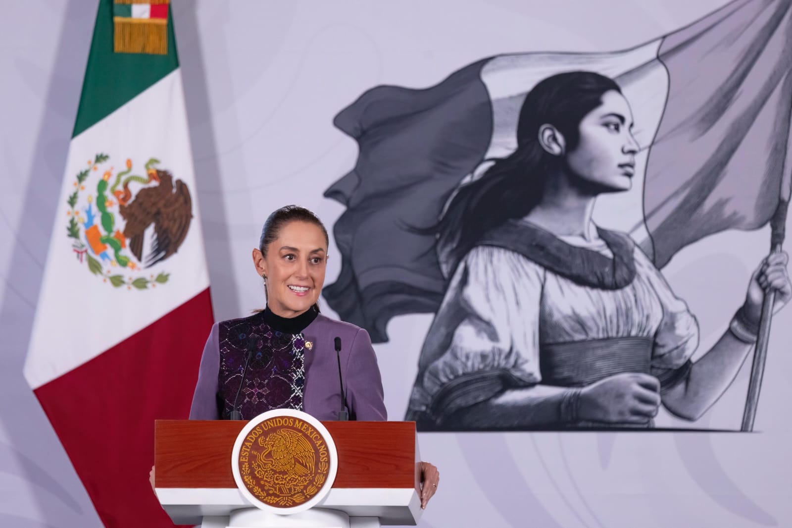 Presidenta Claudia Sheinbaum propondrá iniciativa para que candidatos a presidente/a y gobernadores/as sólo tengan nacionalidad mexicana