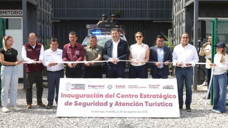 Fortalece Puebla seguridad regional con infraestructura inteligente y cercanía