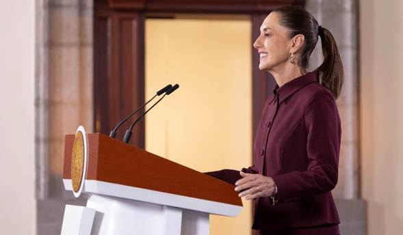 La economía de las familias mexicanas mejora; hay bienestar: presidenta destaca reducción de la inflación anual al registrar 3.12% en julio
