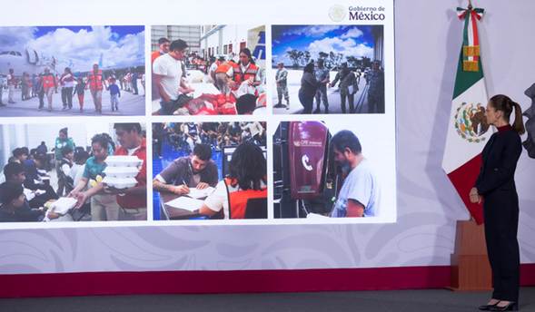 México te abraza ha brindado más de un millón 567 mil servicios: Presidenta
