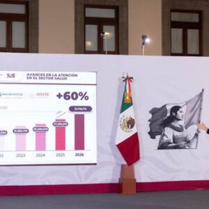 Presidenta Claudia Sheinbaum destaca incremento de 60% en consultas de especialidad en IMSS, ISSSTE e IMSS Bienestar